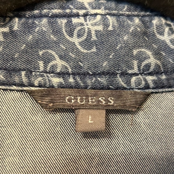Guess Denim Button Down Shirt - Picture 6 of 6